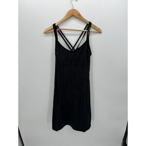 The North Face Womens Gray Tennis Dress Sz M Workout Pickleball Bra Active